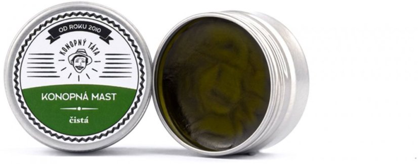 Konopný Táta Voyager Pommade de chanvre pur, 17 mg CBD, 15 ml
