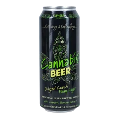 Euphoria Canette de bière au cannabis, 500 ml