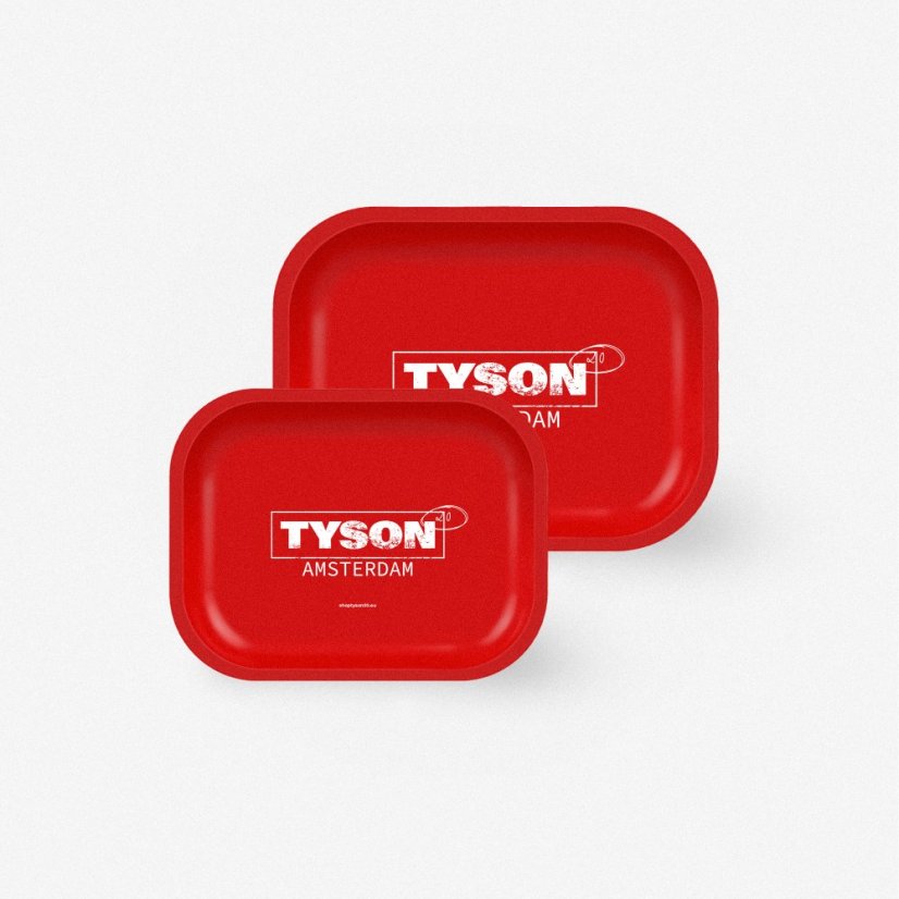 Tyson 2.0 Rolling Tray Medium, Red - TYSON AMSTERDAM
