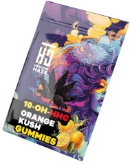 Heavens Haze 10-OH-HHC Gummies Orange Kush, 3 gab x 40 mg, 120 mg 10-OH-HHC