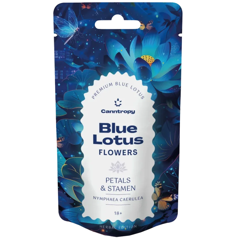 Canntropy Flor de Lótus Azul (Nymphaea Caerulea) Pétalas & Estames, 10 g - 100 g