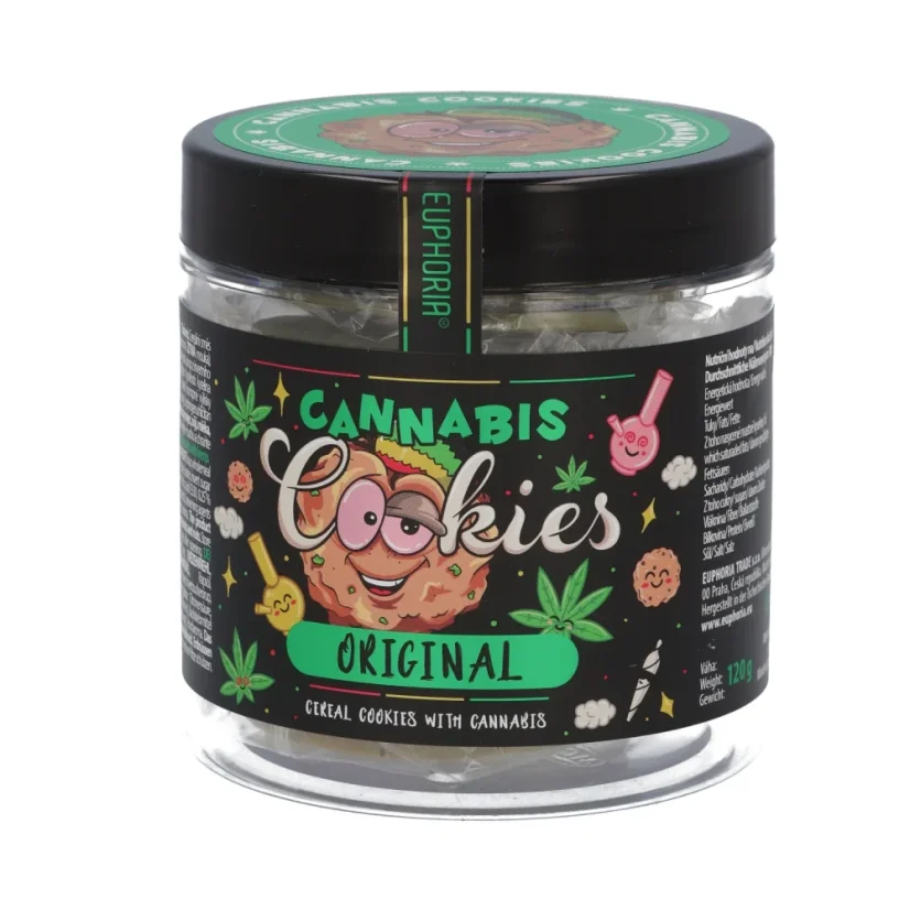 Euphoria Biscuits au cannabis originaux, 120 g