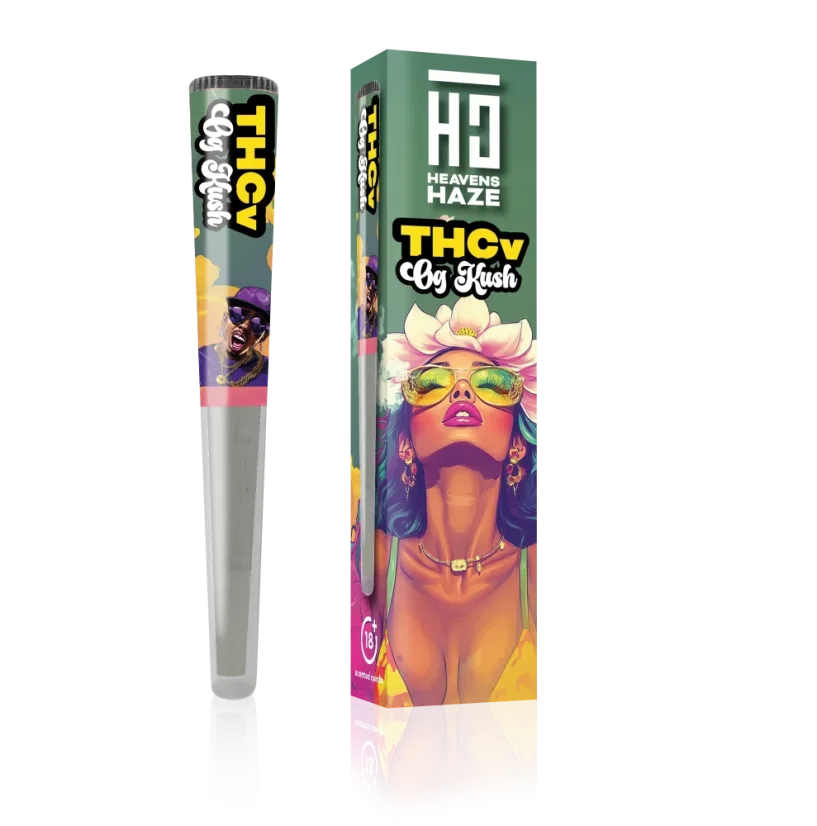 Heavens Haze THCV pré-roulé OG Kush, 1 g