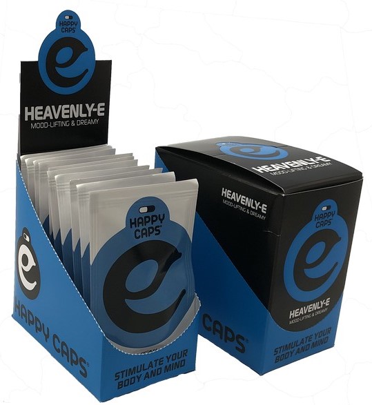 Happy Caps Heavenly E - Relaxáló és Fájdalomcsillapító kapszulák, 40 g