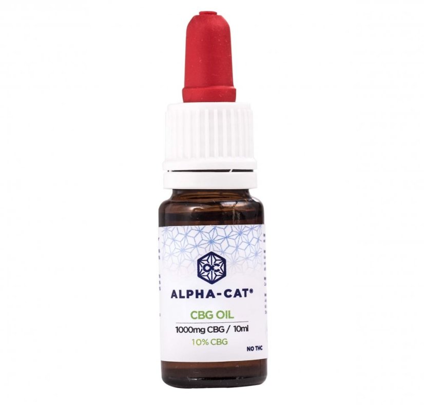 Alpha-CAT CBG CBG Ulei de cânepă 10%, 3000mg, 30 ml