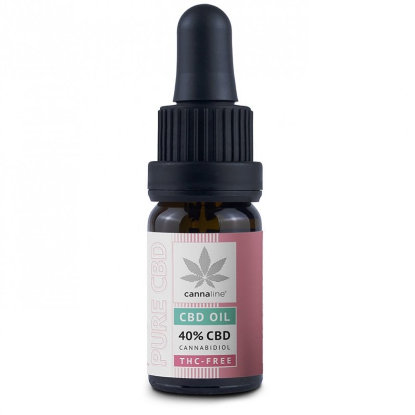 CANNALINE CBD konoplja Ulje BEZ THC-a 40%, 4000 mg, 10 ml