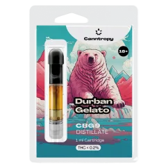 Canntropy CBG9 Patroon Durban Gelato, CBG9 85% kwaliteit, 1 ml