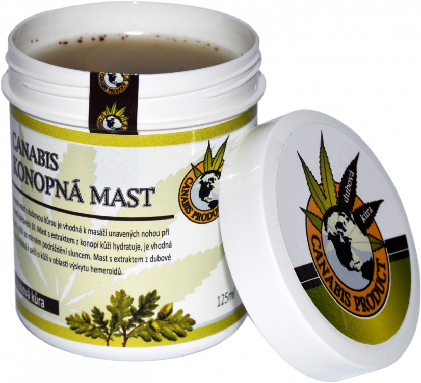 Cannabisprodukt Hanfsalbe mit Eichenrinde 250 ml