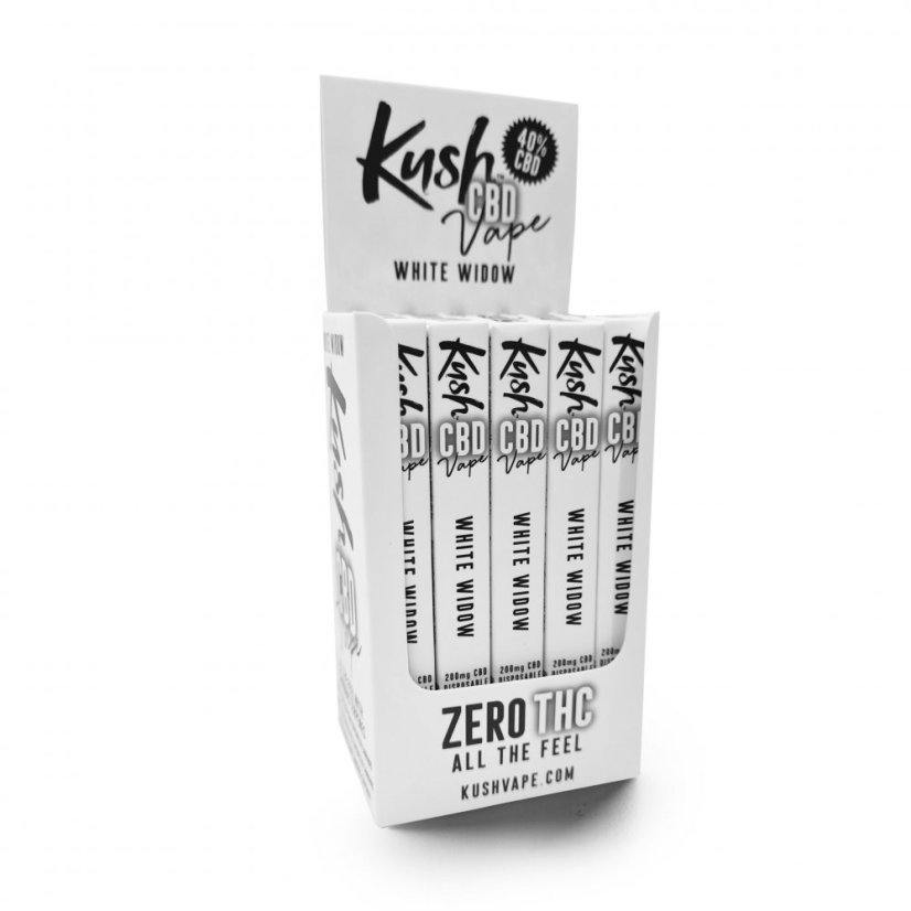 Kush CBD Vape Penna - VEDOVA BIANCA, 200 mg CBD