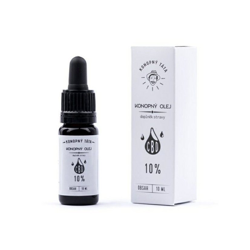Konopný táta Chanvre CBD Pétrole 10%, 30 ml, 3000 mg