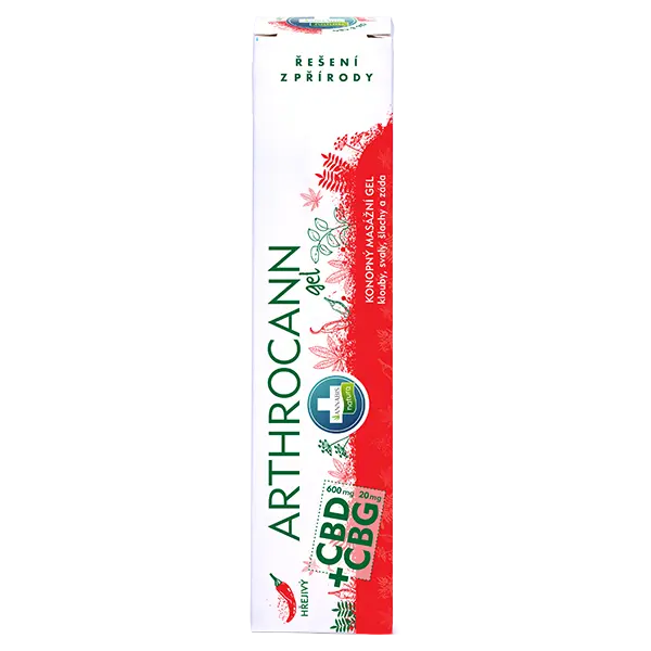Annabis Arthrocann gel de chanvre chauffant au CBD et CBG, 75 ml