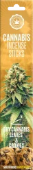 Cannabis Räucherstäbchen Trockenes Cannabis & Kekse
