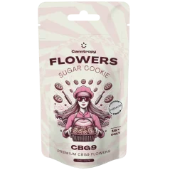 Canntropy Biscuit au sucre aux fleurs CBG9, qualité CBG9 85 %, 1 g - 100 g