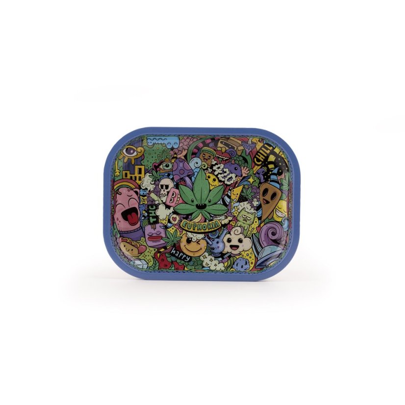 Euphoria Set de tăvi mici pentru rulouri cu capac magnetic Whimsical- 180 x 140 mm