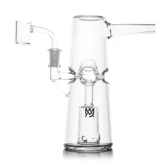 MJ Arsenal Turret Mini Dab Rig - prozoren