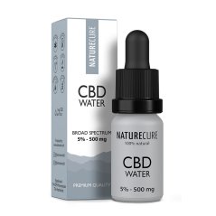 Nature Cure CBD soluble en agua al 5 %, 10 ml, 500 mg