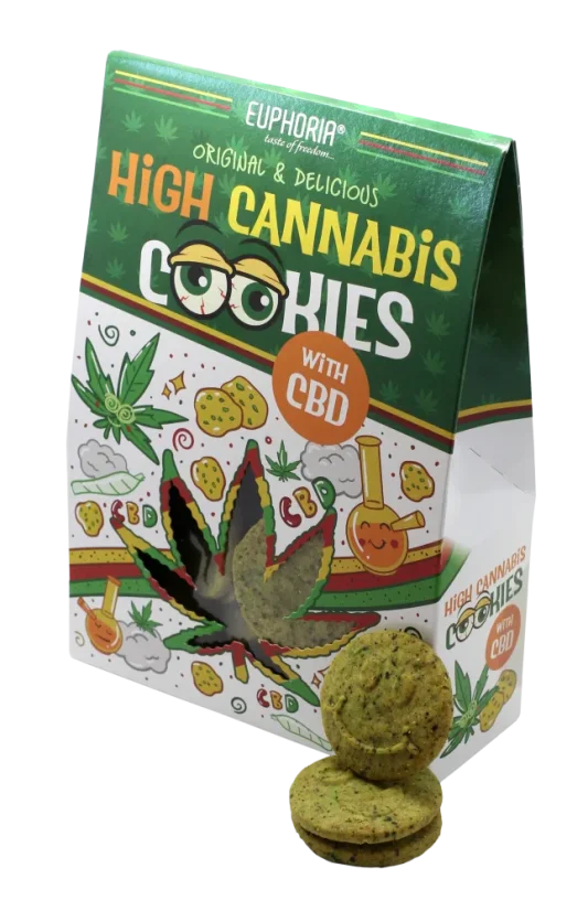 Euphoria Kue sereal dengan CBD dan rami, 100 g