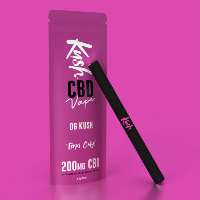 Kush Vape CBD Vape Pen OG Kush 2.0, 200 mg CBD, 0,5 g