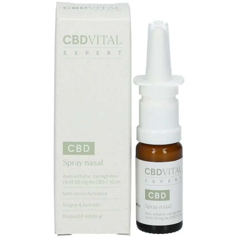 CBD Vital- Nasale Vaporisateur avec du CBD, 50 mg, 10 ml