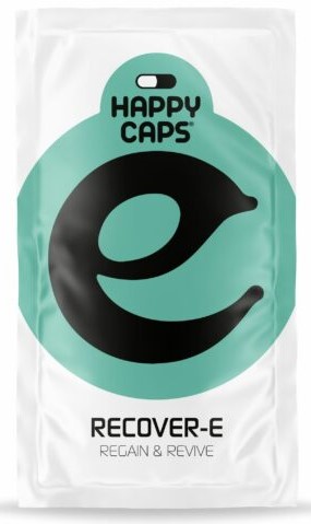 Happy Caps Recover E - Regeneráló és Megújító Kapszulák, (étrend-kiegészítő), Doboz 10 db, 40 g