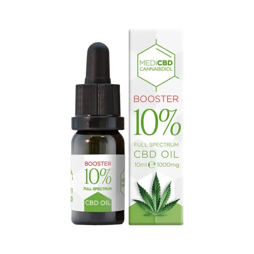 MediCBD CBD olie Booster, 10 % CBD, 1000 mg, 10 ml