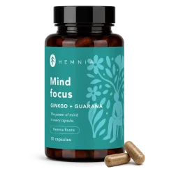 Hemnia Ginkgo + Guarana Kapseln 30 x 500 mg