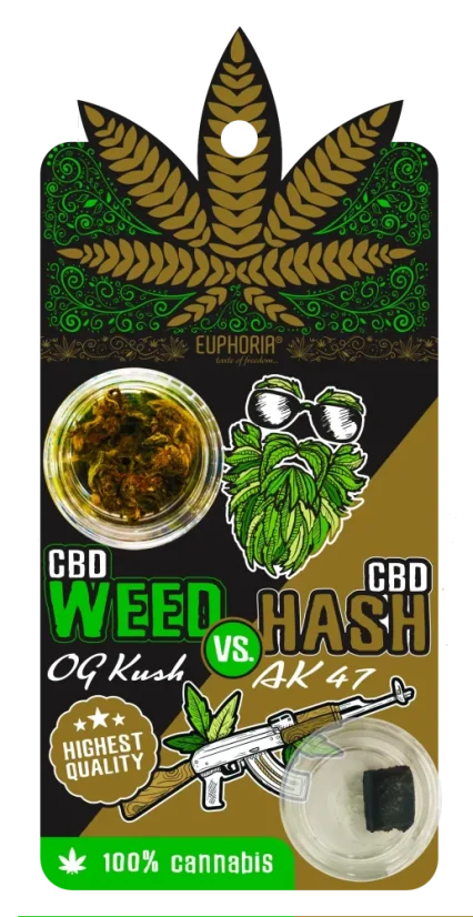 Euphoria Fleur de CBD Avicenne d'or - 2,5 g