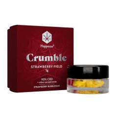 Happease - Extrait Strawberry Field Crumble, 90 % de CBD, 1 g