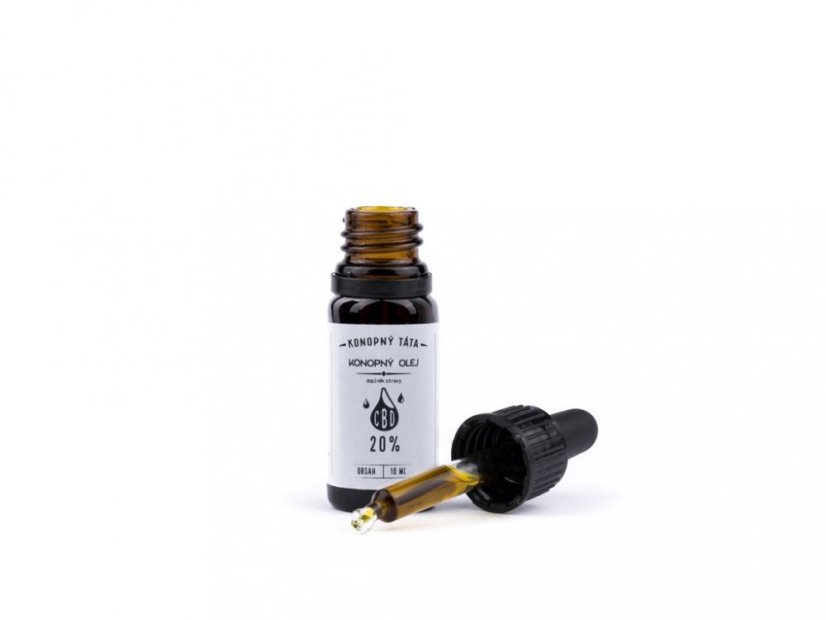 Konopný Táta Chanvre CBD pétrole 20%, 10 ml, 2000 mg