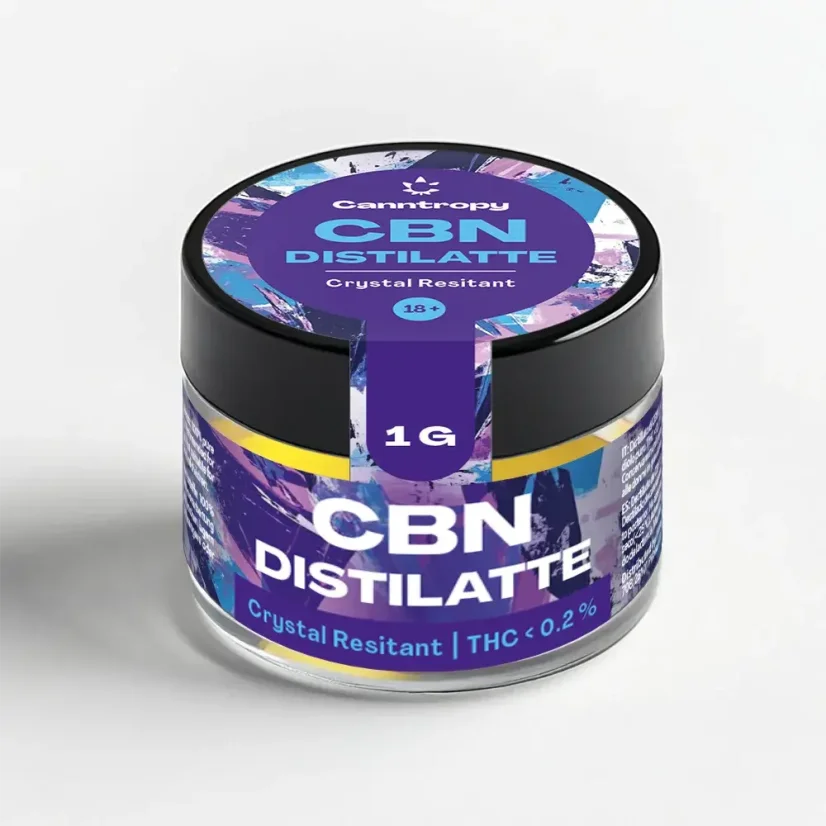 Canntropy Kristallresistentes CBN-Destillat, 1g Canntropy Kristallresistentes CBN-Destillat, 1g