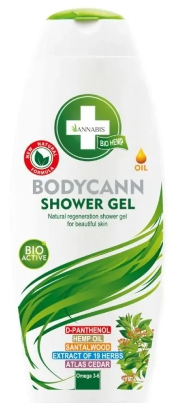 Annabis Bodycann přírodní sprchový gel, 250 ml