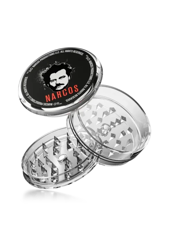 Narcos Plastic Grinder, 3 parts, 60 mm - design aleatoriu