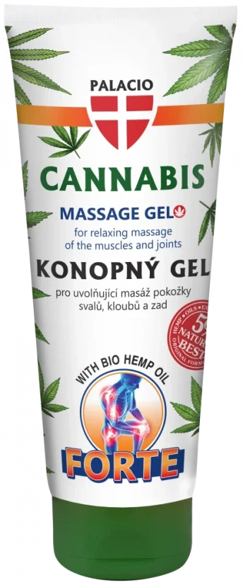 Palacio - Kräuter Gel mit Hanfsamenöl FORTE, (200 ml)