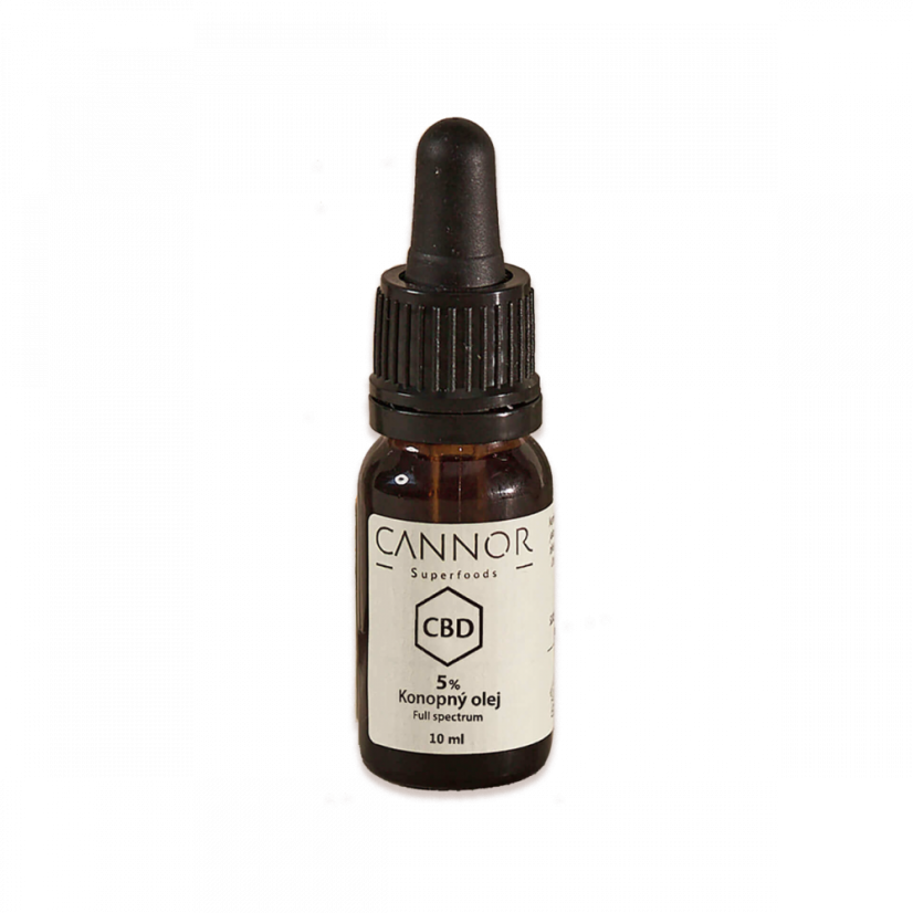 Cannor CBD Hanföl 5%, 500 mg, (10 ml)