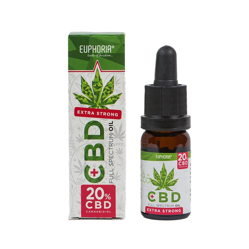 Euphoria CBD-öljy 20 %, 30 ml, 6000 mg