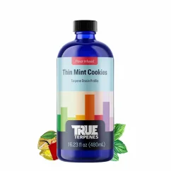 True Terpenes Smakinfunderade tunna mintkakor (5 ml - 960 ml)