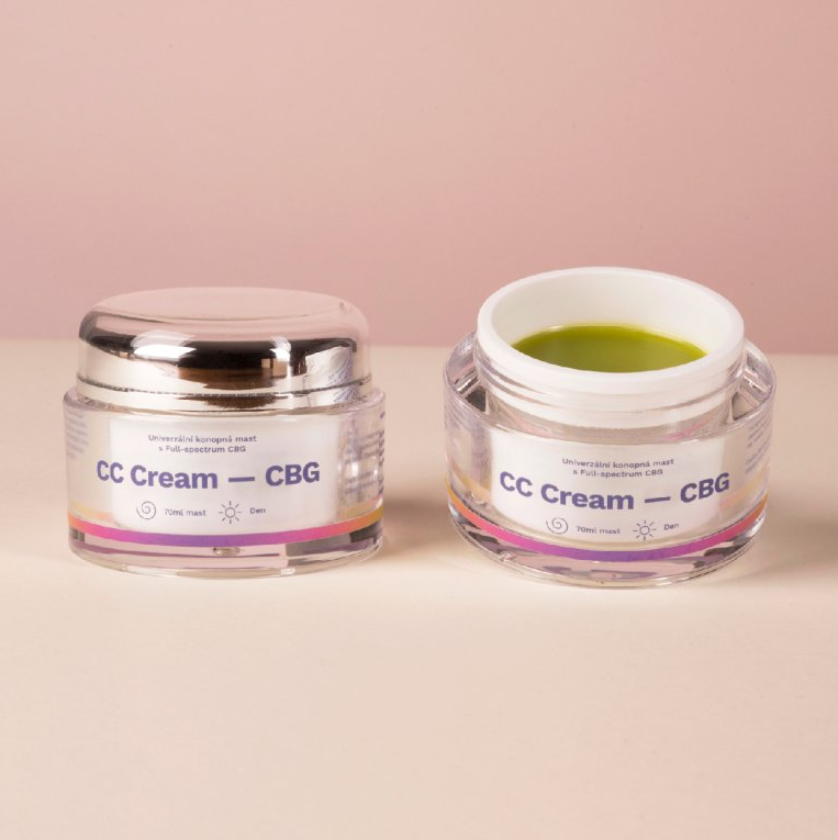 CannaCare Den konopný CC krém s CBG, 60 ml