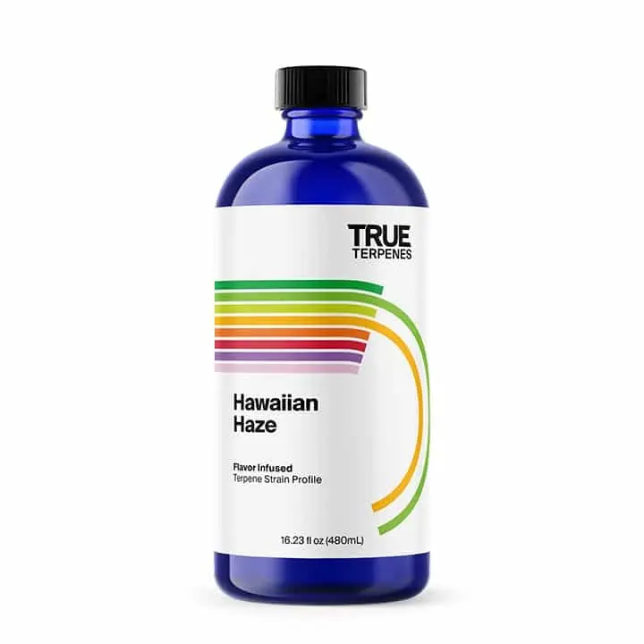 True Terpenes Flavor Infused Hawaiian Haze (5 ml - 960 ml)