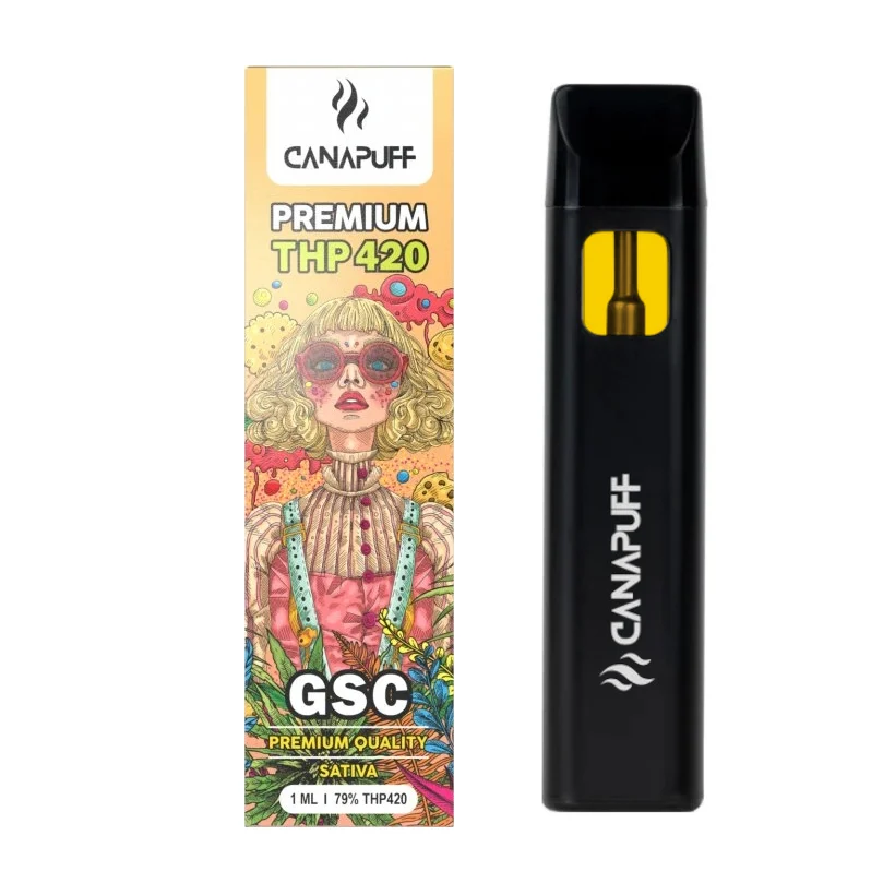 CanaPuff THP420 Einweg-Vape-Pen GSC, THP420 79 %, 1 ml
