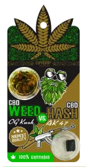 Euphoria CBD Weed OG Kush vs CBD Hash AK 47