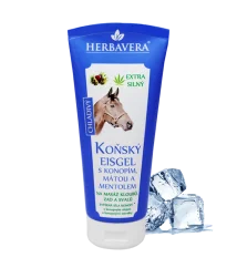 Herbavera Horse Eisgel with hemp, mint and menthol, 200 ml