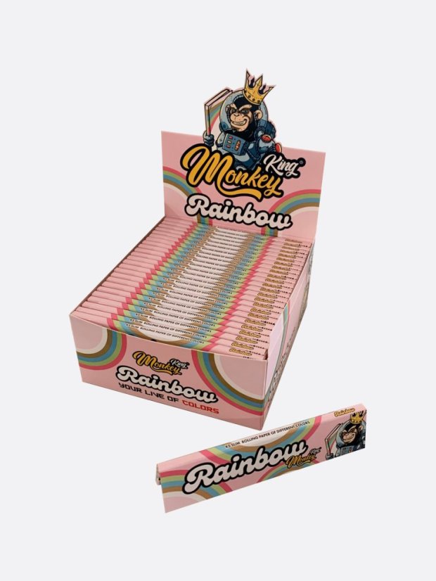 Monkey King Rainbow ultratunna oblekta rullpapper