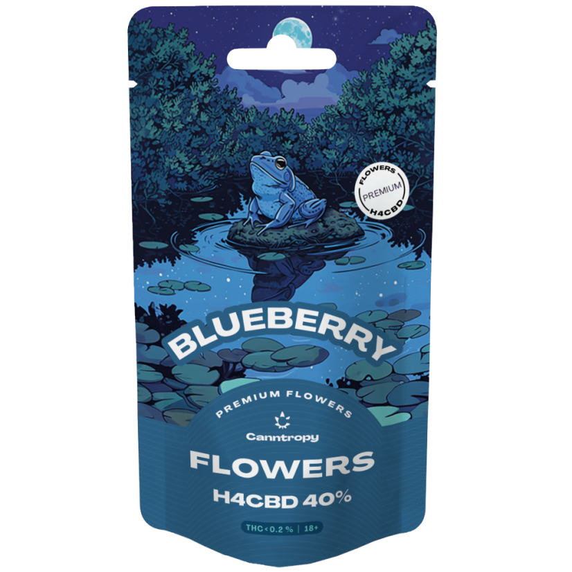 Canntropy H4CBD Cvjetna Blueberry 40 %, 1 g - 100 g