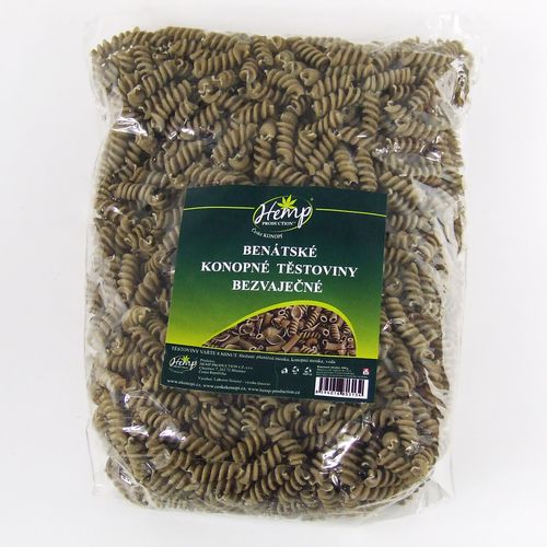 Hemp Production Ζυμαρικά κάνναβης χωρίς αυγά 400g - Ατρακτοί
