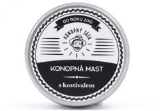 Konopny Tata Travel Unguento alla canapa con comfrey, 17 mg CBD, 15 ml