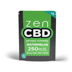 ZEN CBD Gummies - Lubenica, 250 mg, 10 kom