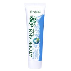 Annabis Atopicann Natural Bio krēms ar CBD un CBG problemātiskas ādas kopšanai, 100 ml
