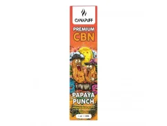 CanaPuff CBN Einweg-Vape-Pen PAPAYA PUNCH, CBN 89 %, 1 ml