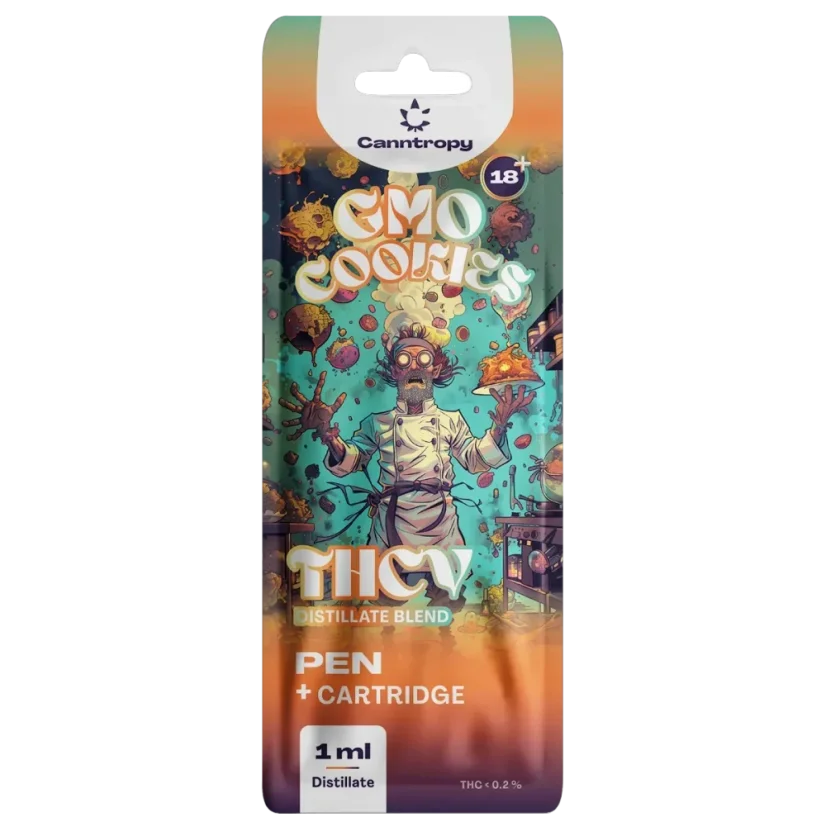 Canntropy THCV Pen + Cartridge GMO Cookies, THCV 30 %, 1 ml