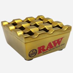 RAW - Metalen asbak goud